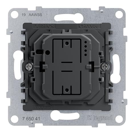 LEGRAND, SEANO 765041 INSERT DE VARIATEUR UNIVERSEL SANS CONDUCTEUR, COUPURE DE PHASE/PHASE AVEC DÉTECTION AUTOMATIQUE DE CHARGE