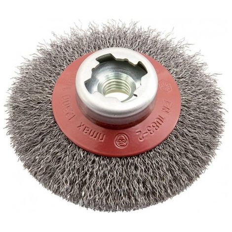Brosse conique X-LOCK acier ondulee 100x0 (1/3)