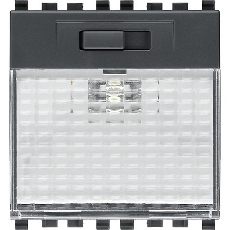 Lampada segnapasso LED 230V grigio Vimar Eikon 20389