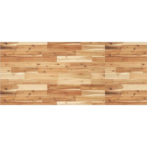 Schreibtischplatte Ölbeschichtung 120x60x2 cm Massivholz Akazie