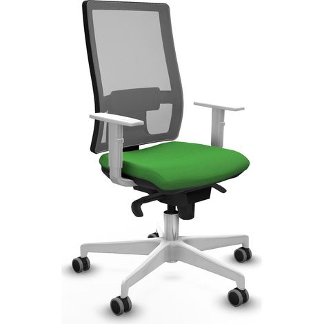 Piqueras et Crespo Horna Chaise de bureau verte réglable (1/3)