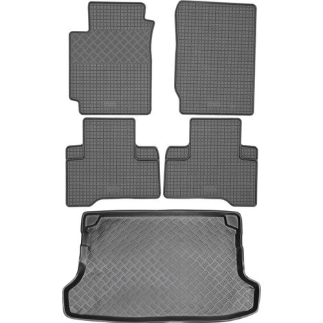 Suzuki Grand Vitara II SUV (2005–2014) – Set: Gummifußmatten + Kofferraummatte