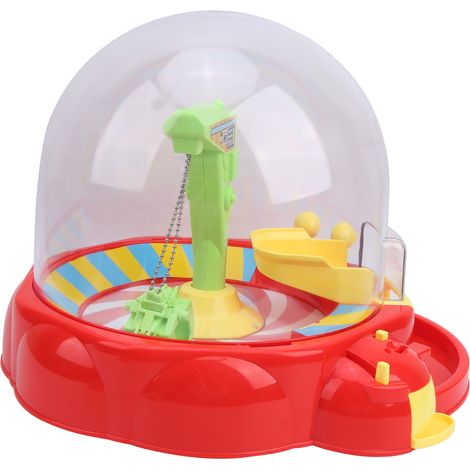 Machine à pince musicale pour bonbons, fonctionnant sur piles USB et avec pièces, jouet pour enfants rouge (1/5)