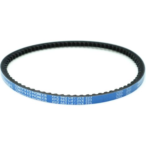 Courroie type trapézoïdale crantée XPZ562