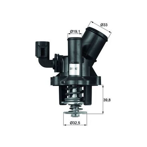 Thermostat, liquide de refroidissement MAHLE TM 17 98 S FORD 1 358 178 1119280