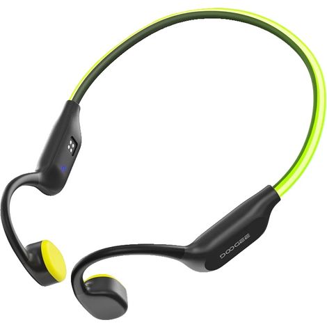 Auriculares de conducción ósea, resistentes al agua, Bluetooth 6.0, NEGRO (1/2)