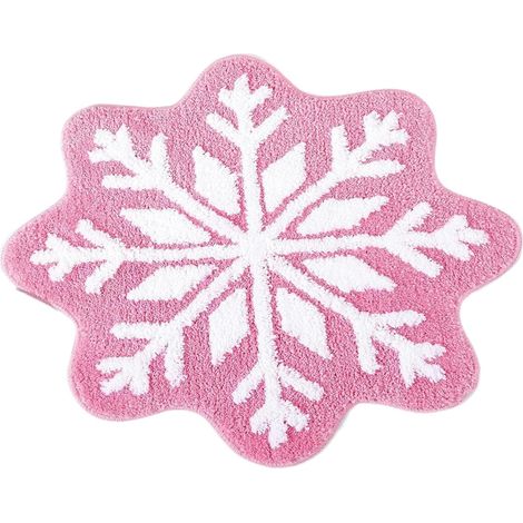 Tapis de Bain de Noël, Tapis de Noël Rond - Tapis Rond de pour Le Salon de antidérapant Doux Lavable en Machine, décoration de Douce pour et Adultes (1/5)