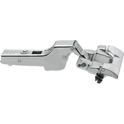 Charnière 110° pour porte en applique - BLUM - INSERTA - Semi-applique - Sans ressort - K1,5 - Nickelé