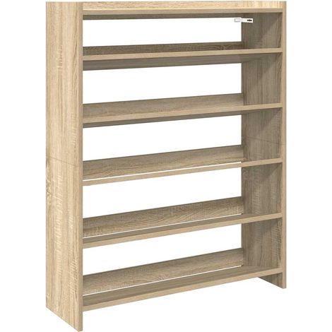 Maison Exclusive - Zapatero madera contrachapada roble sonoma 80x