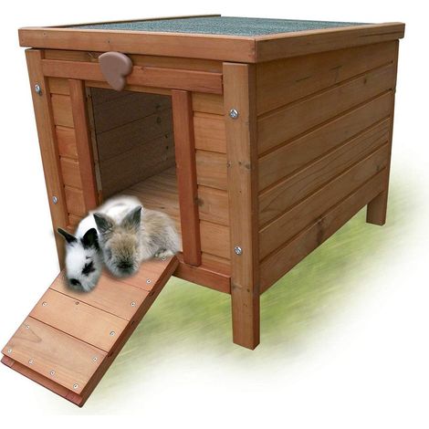 ICA RH1018 Casetta Cubo per Conigli (1/2)