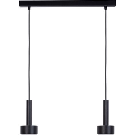 Suspension barre noire moderne STAMP 2xGX53 12W Sigma (1/5)