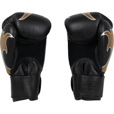Gants de boxe thaï Top King Empower Air 12OZ Noir/Or (1/5)