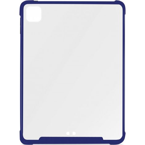 Coque semi-rigide Color Edge pour iPad Pro 11 2020 - bleue (1/3)