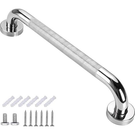 Maniglione di supporto per vasca da bagno in acciaio inox SUS 304, rialzo per sedile WC per adulti, maniglione di supporto per vasca da bagno in acciaio inox con impugnatura antiscivolo, bagno, asta d