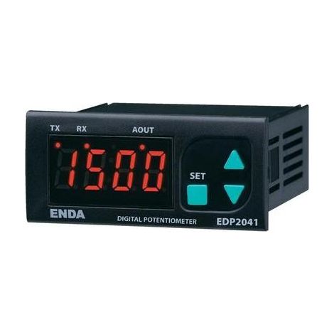 Enda EDP2041-230 potenciómetro digital negro