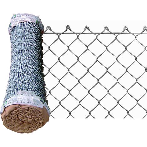 Enrejado galvanizado simple torsión - 16x50 mm - 100 cm - 25 m
