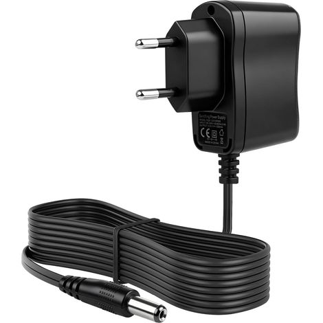 Adaptateur Secteur Universel 12V 1A 12W AC 100-240V, 1,5M Alimentation DC Stabilisée Prise Jack 5.5x2.5mm (Compatible 5.5x2.1), Centre Positif, pour TV Box, Bandes LED, Routeur, Caméra IP (1/5)