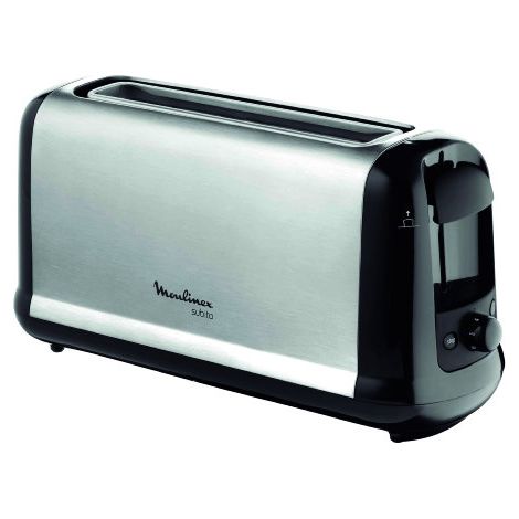 Tostador 1 ranura 1000W Moulinex LS2608 Inox