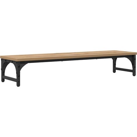 Monitor Stand Artisan Oak 85 x 23 x 15.5 cm Engineered Wood vidaXL (1/5)
