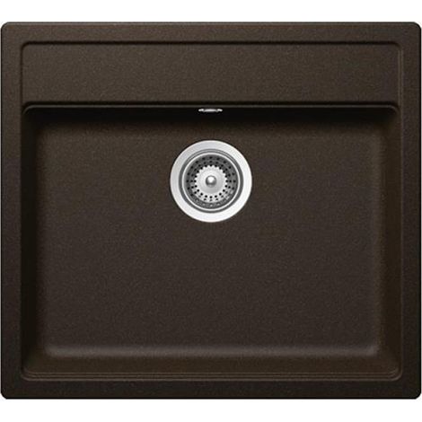Schock Einbaubecken Cristadur Mono N-100 A Bronze BRO Exzenterbedienung (1/3)