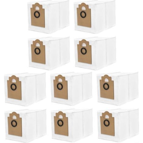 10er-Pack Ersatzstaubbeutel für Lefant M2 Pro/M2S Pro/M2 Plus Pro Roboterstaubsauger, 3,5 l Fassungsvermögen (1/5)