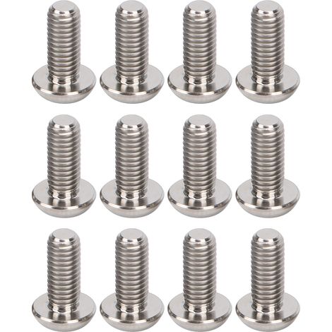 Convient pour 12 vis de disque de frein de vélo, accessoires de visserie en alliage de titane M5x12mm (1/5)