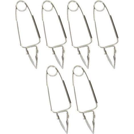 Set di 6 pinze per lumache - FACKELMANN - Acciaio inossidabile