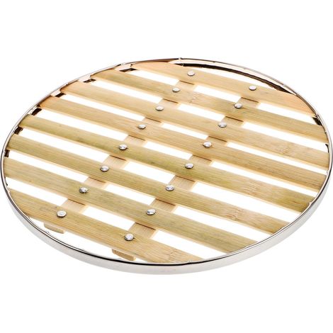 Panier vapeur antiadhésif avec rebord en inox de 30 cm pour raviolis, légumes et plats asiatiques (1/5)