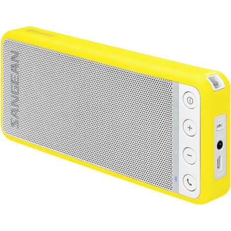 Enceinte portable bluetooth Sangean BluTab BTS-101 blanc, jaune (1/2)