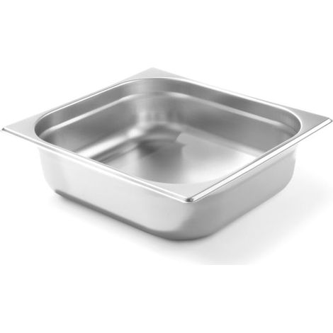 Contenitore GN 2/3, altezza 65 mm, acciaio inox - Hendi 800225