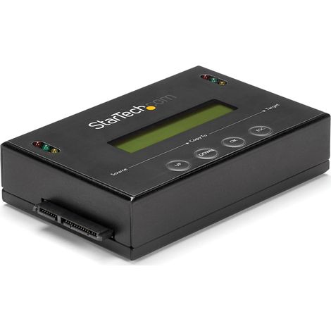 StarTech.com Duplicateur et Effaceur de Disque Dur SATA 2,5 / 3,5 Autonome - 4000 Go - 2.5,3.5 - SATA - 100 - 240 V - 1.4 A - 5 A (SATDUP11)