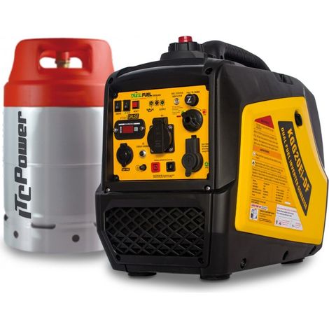 KGG20Ei-DF Generador Inverter DUAL FUEL 2,3 kW (1/5)
