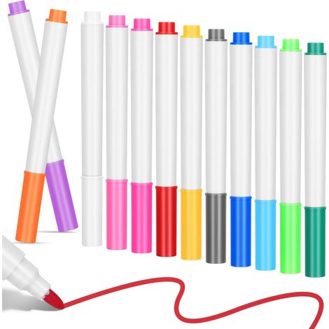 Stück Abwischbare Neonmarker Plus de lumières Farbige pour