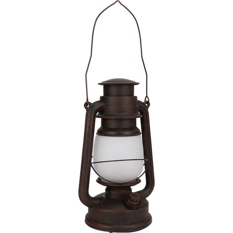 Lampe LED style vintage en forme de mangue pour l'éclairage de tente de camping, lumière blanc chaud/jaune, deux modes d'éclairage, bronze (1/5)