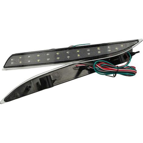 Kit 2 Fanali Posteriori A Led Trasparente Per Opel Astra J Hatch 2010-2015 OEM 13262018 (1/3)