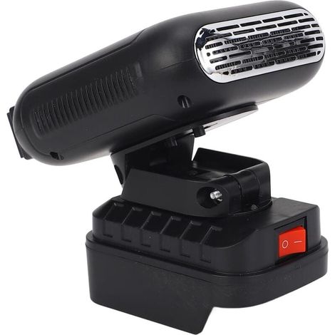 Enowelir Chauffage Portable à Batterie avec Rotation à 90 Degrés Double Température et Double Port USB pour Espaces Personnels (1/4)