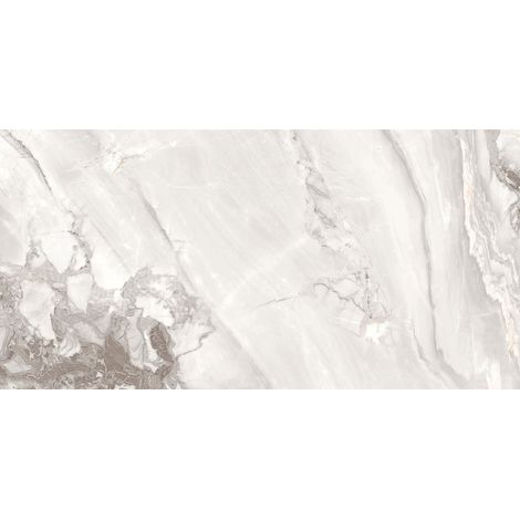 Mexen Limos Gres blanco esmaltado rectificado G1, baldosa para suelo y pared 120 x 60 cm, brillo - TL127-120-060-03 (1/5)