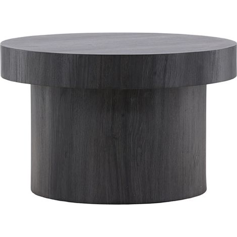 Malung Couchtisch Ø80 cm schwarz.