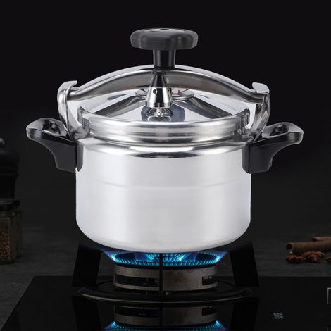 5-Liter-Schnellkochtopf (22 cm) mit Aluminium-Verbundboden für Induktions-, Gas- und Keramikkochfelder – leicht zu verschließen und explosionsgeschützt (1/5)