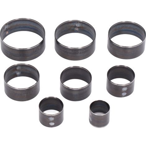 Matrices de poinçonnage de coupe ronde en acier allié, outils de prévention de la déformation du cuir 25-60mm 8 pièces