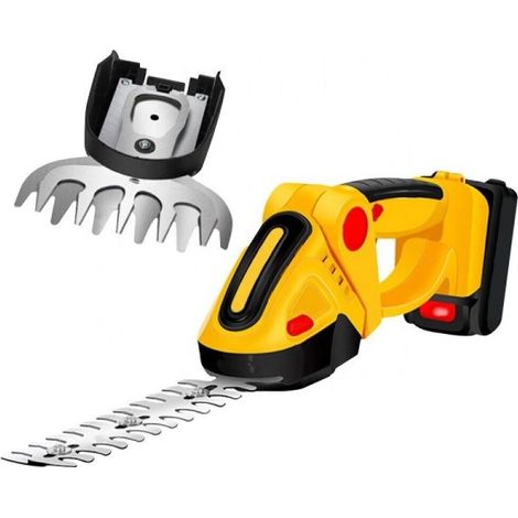 Tagliasiepi a 2 batteria 24V taglia bordi 2 in 1 lama 20cm FD-001 PIN/15