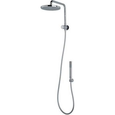KIT BRACCIO DOCCIA CON SOFFIONE E DOCCETTA OKI RENOVATION Misura: Cromo