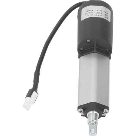 Vérin électrique linéaire 70mm course 100N poussée, actionneur 12V DC pour machines (1/5)