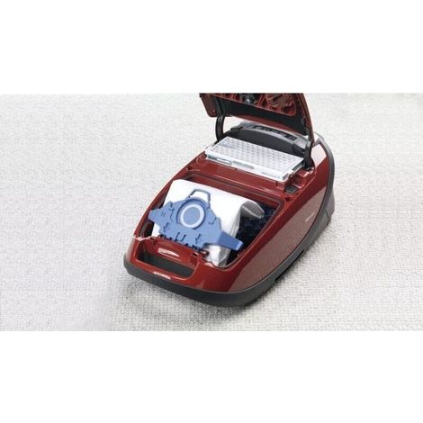 Ahlsen 917730 HyClean 3D Efficiency GN, mit 4 Staubbeuteln, 1 Filtersatz, 1 Bürste, blau (1/4)