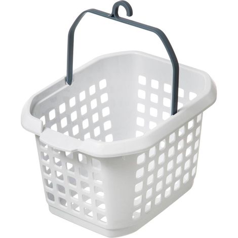 Cesto con pinzas hugger blanco - 5five