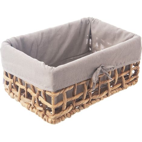 Cestino portaoggetti in materiale naturale 30,5x20,5x15 cm (1/5)
