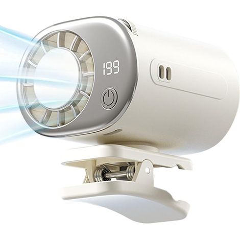 Generico Ventilateur à clip pour voiture – Dispositif réglable (1/5)