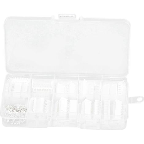 Connecteur JSTXH en L à angle droit, kit d'adaptateur plastique sans soudure, extension de borne large, connectique mâle-femelle pour câblage pratique (1/5)