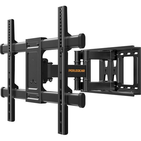 TV Wandhalterung schwenkbar neigbar für 37-84 Zoll Flach & Curved Fernseher, bis 60kg, VESA 600x400mm (1/5)