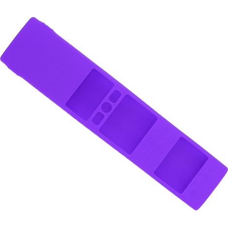 Étui de protection en silicone violet pour télécommande LG AN MR700 AKB75455602, antichoc et hypoallergénique (1/5)